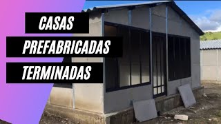 Casas Prefabricadas Terminadas  Obra gris [upl. by Leatrice483]