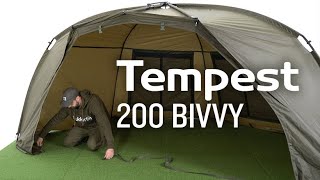 Trakker Products Tempest 200 Bivvy [upl. by Ycnan]