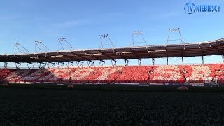 DERBY SĄ NASZE  oprawa Widzewa w derbach Łodzi 17052017 r [upl. by Laroc]