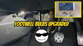 Footwell Bulbs Upgraded  Ford Focus ST Ep95 [upl. by Avera]