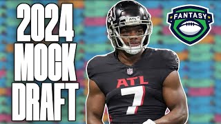 2024 Fantasy Football ESPN PPR Mock Draft BEST Strategy for Pick 5 [upl. by Yerffeg909]