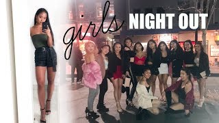 GIRLS NIGHT OUT VLOG  Dinner amp Clubbing  THERESATRENDS [upl. by Gruchot]