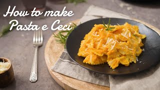 The Best Pasta e Ceci Pasta and Chickpea Recipe [upl. by Raynah98]