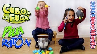 Pilla Ratón y Cubo a la fuga IMC Toys Juegos en familia SUPERDivertilandia [upl. by Karena]