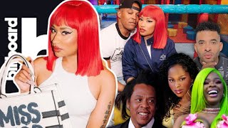 Nicki Minaj DISRESPECTED By Billboard Jt Starting With Barbz Jason Lee Exposed Jay Z [upl. by Costanza]