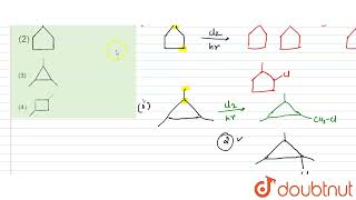 Compound A C6H12forms two monochloro isomers on photochemical chlorination Its structure [upl. by Yard712]