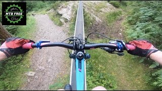 Dalbeattie Black Trail Options  mtb  7 stanes [upl. by Tessie]