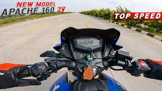 New 2023 TVS Apache 160 2V  Top Speed  Wonderful Performance [upl. by Adiaz]