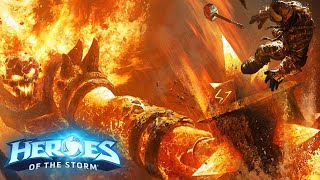 Ragnaros Q Build Smashes The Competition  Heroes of the Storm Hots Ragnaros Gameplay [upl. by Allecram]