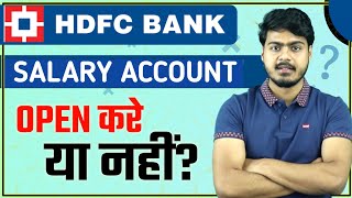 HDFC Bank Salary Account All details  hdfc bank salary account benefits fees amp charges [upl. by Robertson]