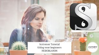 Scrivener Nederlands Tutorial basis [upl. by Kurys]