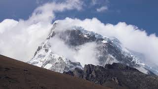 Landscape Llanganuco Mountain Trail  Huascaran National Park PERU [upl. by Vokaay]