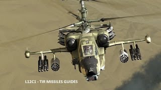 DCS KA50  L12C1  LES BASES DU TIR MISSILES [upl. by Durtschi872]