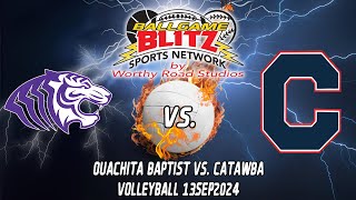 Quachita Baptist vs Catawba Volleyball Game 13SEP2024 [upl. by Inafetse]