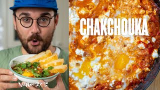 Faire une chakchouka en 30 minutes top chrono  🍳🥫🔥 [upl. by Zucker64]