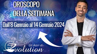 Oroscopo della settimana che va dal 8 al 14 Gennaio 2024 [upl. by Botsford]