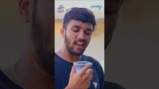 Andhra ammayi Telangana Abbayi Jogipet Lo wirally comedy shorts ytshorts funny wirallyshort [upl. by Arytahs734]