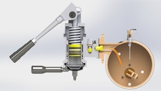 Profitec Pro 800  animated hydraulics diagram [upl. by Ilrebmik]