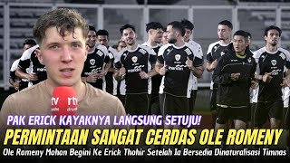 🔴MASUK AKAL SEKALI  Ini Alasan Utama Ole Romeny Minta Erick Thohir Cari Pelatih Asal Belanda  STY [upl. by Aihset]