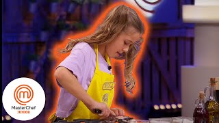 Chwile dzieliły ją od popełnienia błędu  MasterChef Junior [upl. by Filiano]