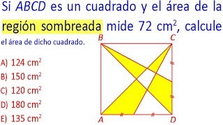 áreas de Regiones Sombreadas Problemas Resueltos de Razonamiento Matemático [upl. by Oreves254]