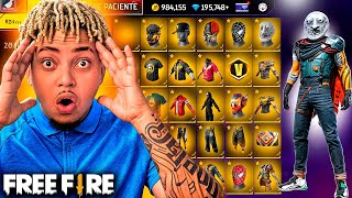 TODO ESTO TIENE LA CUENTA DE SE PACIENTE👆🗿 FREE FIRE [upl. by Johansen]