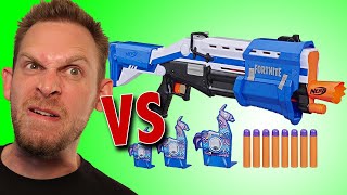 Nerf Fortnite TSR Blaster with Llama Targets Unboxing [upl. by Apeed362]