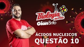 DETERMINADO A PORCENTAGEM DE CADA BASE NO DNA  QUESTÃO 10 lista sobre ácidos nucleicos [upl. by Behah]