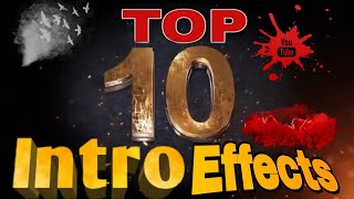 Video Starting Effects  Top 10 Intro Effects  Video Starting Effects kaise lagaye  RaunakTech [upl. by Udele874]