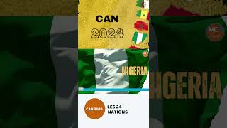 Coupe dAfrique des Nations 2024  Le Nigéria à la CAN 2024 [upl. by Gwenora327]