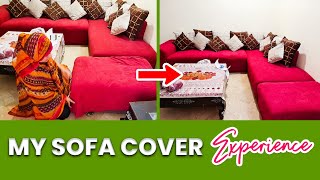 How To Use Magical Sofa Covers 🛋  Natasha waqas vlogs [upl. by Trahurn]