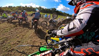 BUSHTON MX BIG CRASH  Race 1  DURSLEY MX SOUTHWEST CHALLENGE SHIELD Adult C [upl. by Octavius]