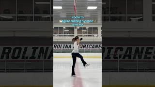 figure skating practice vlog❄️⛸️ iceskater iceskating figureskating figureskater skating [upl. by Inge]