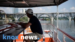 Tour the new Knoxville Cycleboat on the Tennessee River downtown [upl. by Lombardy]