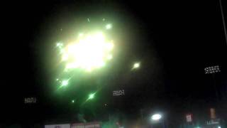 Fireworks at Hadlock Field August 23rd 2011mp4 [upl. by Odlanir]