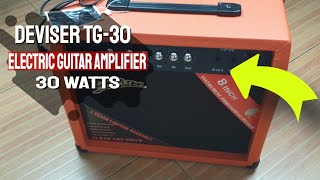 Deviser TG30 Electric Guitar Amplifier 30 Watts [upl. by Chadbourne414]