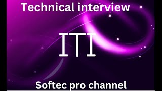 ITIinterview ITI اهم اسئلة انترفيو [upl. by Manly971]