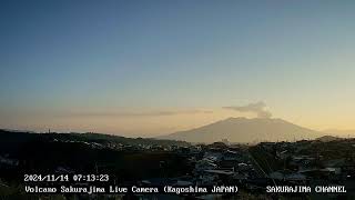 【絶景LIVE】桜島ライブカメラ（噴火・雲海・朝焼け） live camera volcanoSakurajima KagoshimaJapan [upl. by Aihsekyw]