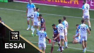 TOP 14  Essai de Yoram MOEFANA UBB  Bayonne  BordeauxBègles  J23  Saison 20202021 [upl. by Allets]