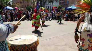 Chimalli  Aztec Dance at Olvera Street 2018 [upl. by Kere]