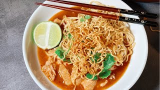 How To Make Chicken Khao Soi  Easy Thai Noodles [upl. by Scrivens46]