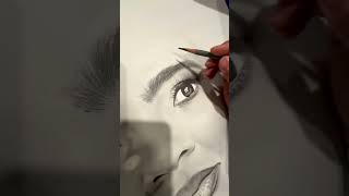 Graphite Pencil Drawing 10 of RealCandaceO [upl. by Dincolo]