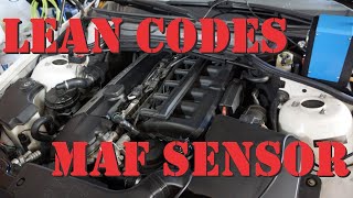 2004 E46 325Ci Lean Condition Smoke Test amp MAF Sensor Diagnostics [upl. by Aillicirp]