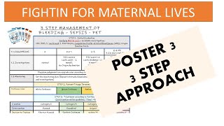 TOGIVEL POSTER 3 maternalshock maternal collapse 3 step approach [upl. by Rheims]