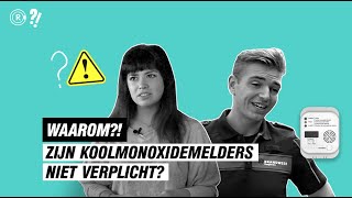 WAAROM zijn koolmonoxidemelders niet verplicht  WAAROM Afl 6 [upl. by Osric]