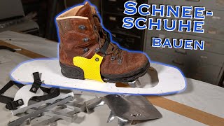 Schneeschuhe selberbauen Teil 1  DIY  MYOG Schneeschuhe [upl. by Iharas]