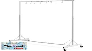 Newly Upgraded！VEVOR Painting Rack Adjustable Paint Hanger 8 Hooks Auto Body Painting Review [upl. by Close]