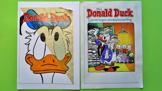 DESIGN COVER DONALD DUCK  voorkant tijdschrift ontwerpen [upl. by Pfaff462]