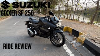 2024 Suzuki Gixxer SF 250 Review  Worth Buying [upl. by Nnairrehs570]