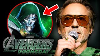 Robert Downey Jr Is BACK AS DOCTOR DOOM  MARVEL COMIC CON BREAKDOWN [upl. by Acinoj]